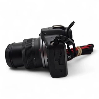 CAMARA EVIL CANON EOS R100 + OBJETIVO 18-45 F4.5-6.3 + OBJETIVO 55-210 F5-7.1 + CAJA