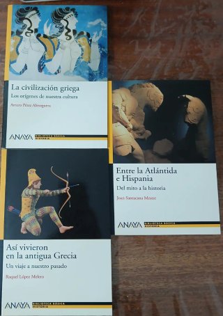 Biblioteca básica historia Anaya . Por unidad.