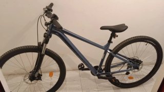 Bicicleta azul EXPL