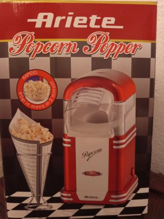 Máquina Palomitas Ariete Popcorn Popper Roja
