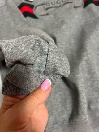 Sudadera Gucci Gris Talla S