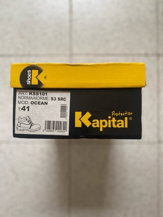 Bota Seguridad KAPITAL OCEAN KSS101
