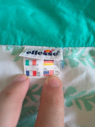 Ellesse lightweight vintage Jacket Tropical Print