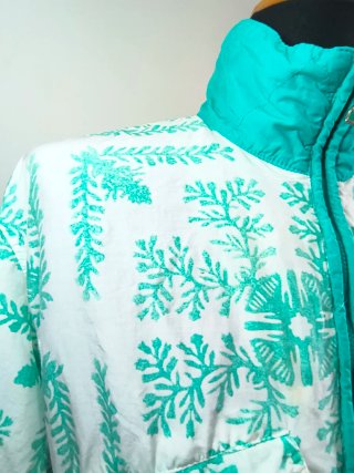 Ellesse lightweight vintage Jacket Tropical Print