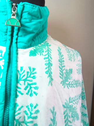 Ellesse lightweight vintage Jacket Tropical Print
