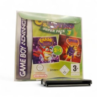 VIDEOJUEGO GAMEBOY CASH Y SPYRO  SUPER PACK 3