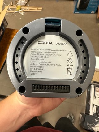 Aspiradora Conga Rockstar 2500 Animal sin cable