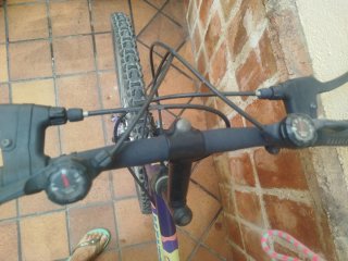 Bicicleta de Montaña Morada