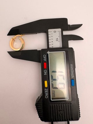 Pendientes Aro Oro 18k 1,68gr
