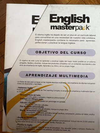 Curso Inglés Masterpack CD