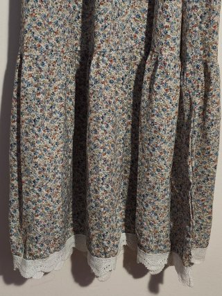 Vestido largo boho estampado floral