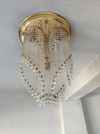 Lámpara de cristal estilo Bohemia