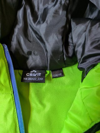 Chaqueta Nieve Niño Lidl Talla 134-140