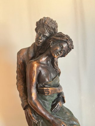 Figura Bronce Toni Camps Carol