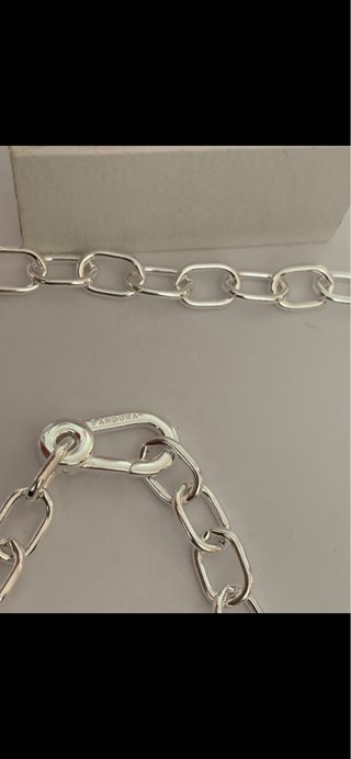 Collar Pandora Eslabón Plata 45cm