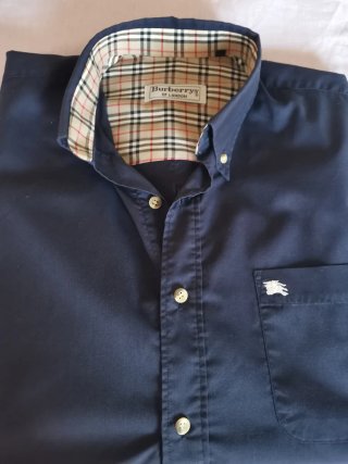 Camisa Burberry Hombre Manga Larga