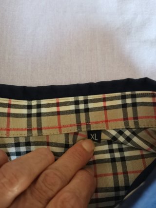 Camisa Burberry Hombre Manga Larga
