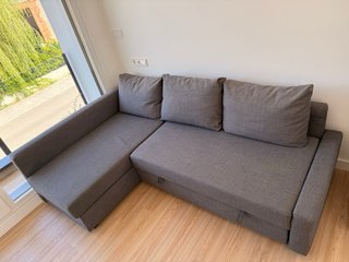 Sofá cama Ikea Friheten gris