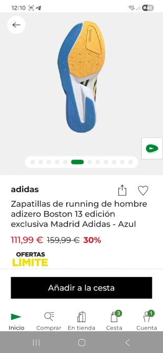 Adidas Adizero Boston 13 Zapatillas Running