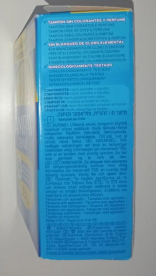 Tampax Pearl Regular 20 uds