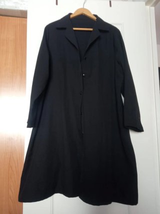 Chaqueta fina negra