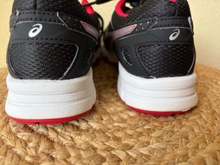 Zapatillas Asics Gel Galaxy 9 Negro/Rojo