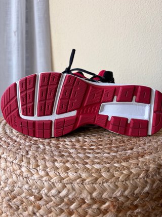 Zapatillas Asics Gel Galaxy 9 Negro/Rojo