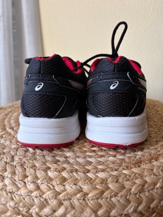Zapatillas Asics Gel Galaxy 9 Negro/Rojo