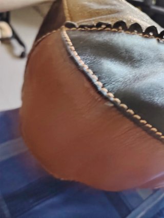 Borsa Braccialini in pelle marrone