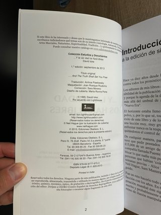 Y la verdad os hará libres — David Icke