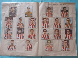 Álbum Fútbol completo Campeonato Liga 1961-62