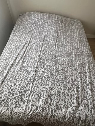 Funda Nórdica Ikea Gris y Blanca