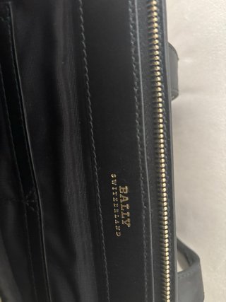 Bolso BALLY Piel y Charol Negro