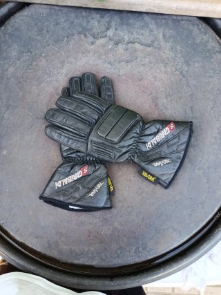 Guantes Moto Garibaldi Kevlar Negros