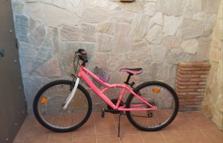 Bicicleta infantil rosa