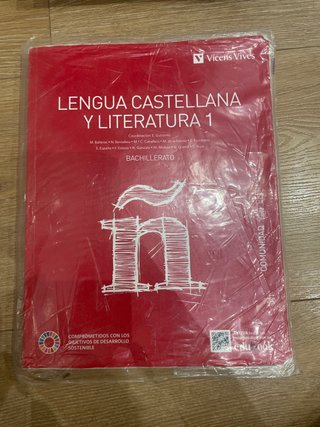 Libro lengua y literatura 1°BACH Vicens Vives