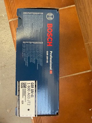 Atornillador Bosch Professional GSR 18V-45