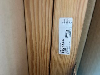 Mesa extensible Ikea Bjursta madera