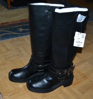 Pull&Bear Botas Moteras Mujer Talla 37 Europea