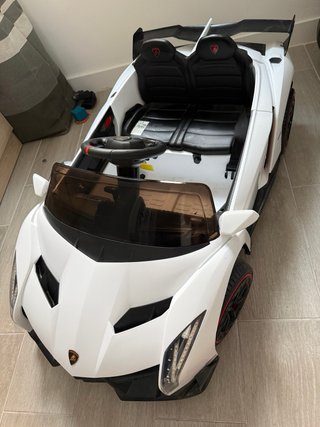 Coche teledirigido Lamborghini Blanco