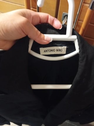 Chaqueta Antonio Miro Negra Talla M