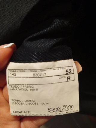 Chaqueta Antonio Miro Negra Talla M
