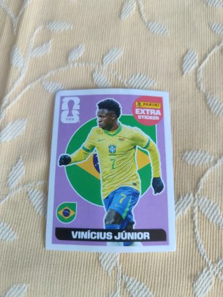 Cromos Panini Vinicius Jr. Mundial 2026