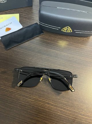 Gafas de Sol Maybach Negras con Caja