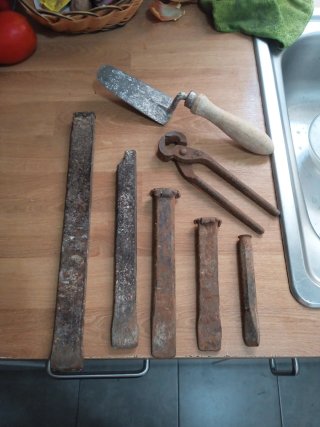 Lote Cinceles y Paleta Albañil