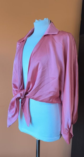 Blusa Satinada Boho-Chic Lazada Frontal XL