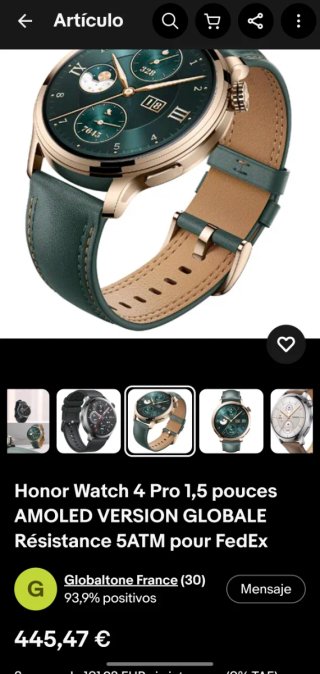 Honor Watch GS 3 (correas Honor Watch 4 Pro)