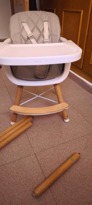 Trona Evolutiva Kikaboo Blanca y Madera