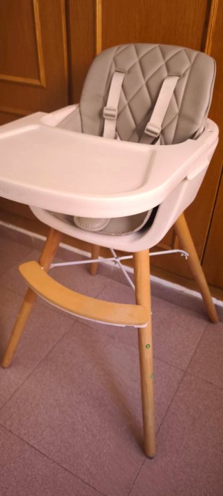 Trona Evolutiva Kikaboo Blanca y Madera