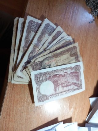 Billetes de  100 Pesetas 1970 España